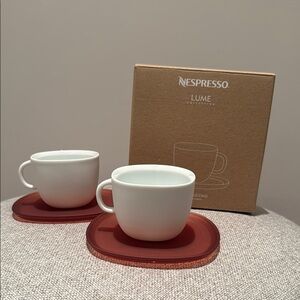Nespresso Lume Cappuccino Set of 2